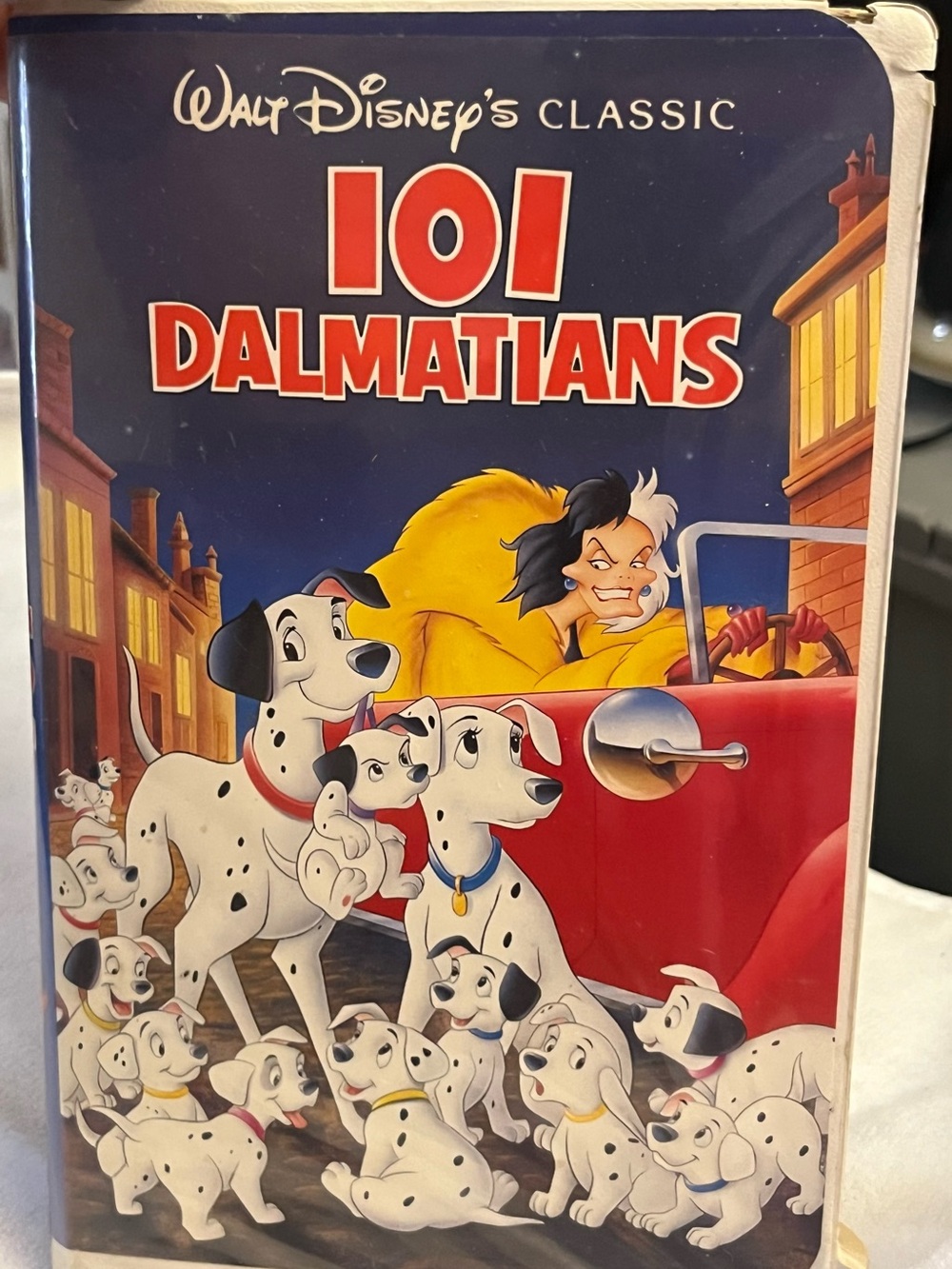1992 Walt Disney Classic Black Diamond Edition VHS 101 Dalmatians